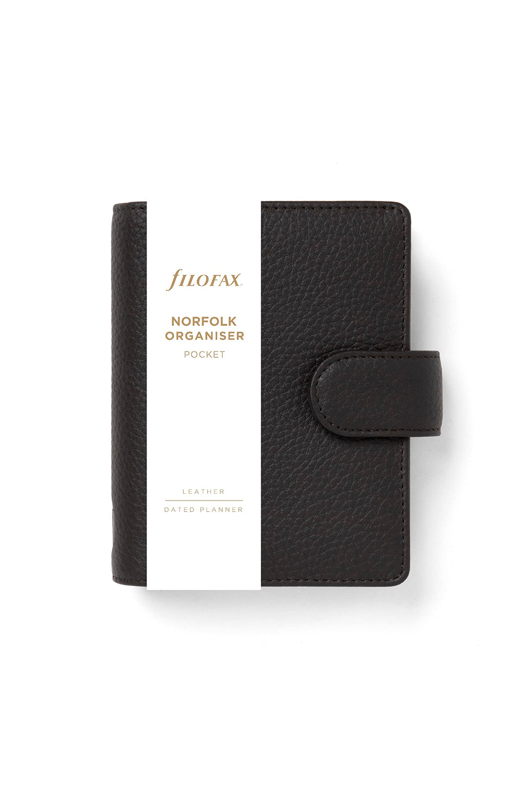Filofax Pocket Norfolk Organizer – Espresso, espresso
