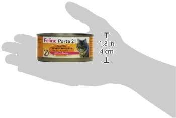 Feline Porta Katzenfutter Feline Porta 21 Thunfisch plus Krebse 156 g, 24er Pack (24 x 156 g)