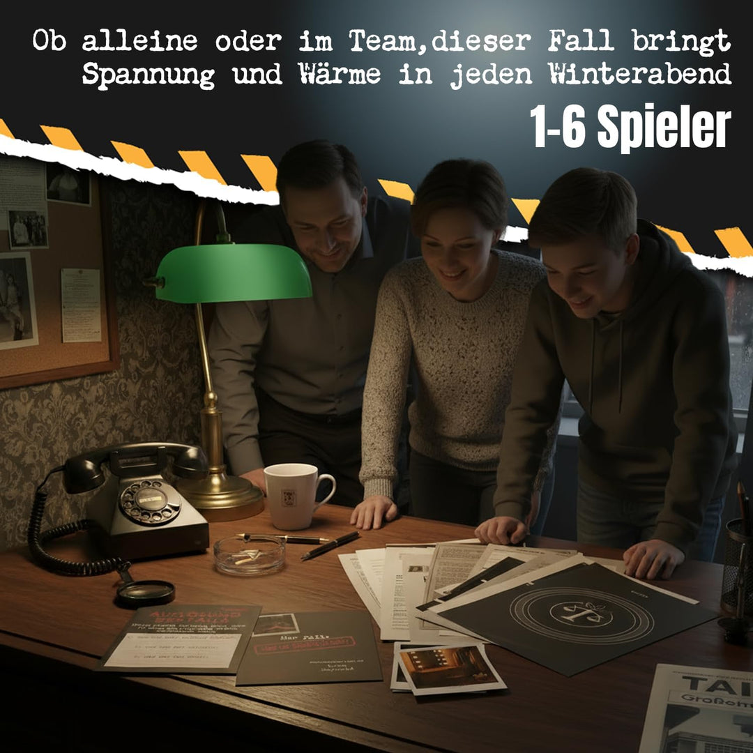 Krimispiel „Der Fall: Tod im Rampenlicht“ – Mordfall lösen & Beweise analysieren – Ermittlerspiel mi