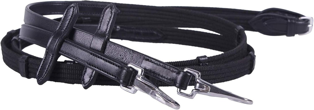 QHP Gebisslose trense Sunna - Size Pony Pony Schwarz, Pony Schwarz
