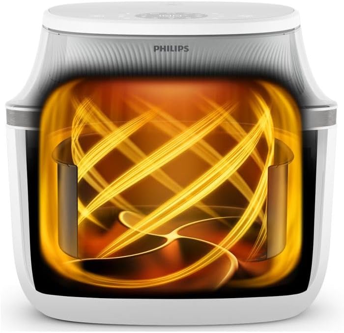 Philips Air Fryer Series 3000 NA331/10, 6.2 l, RapidAir Plus Technology, 1700 W, White