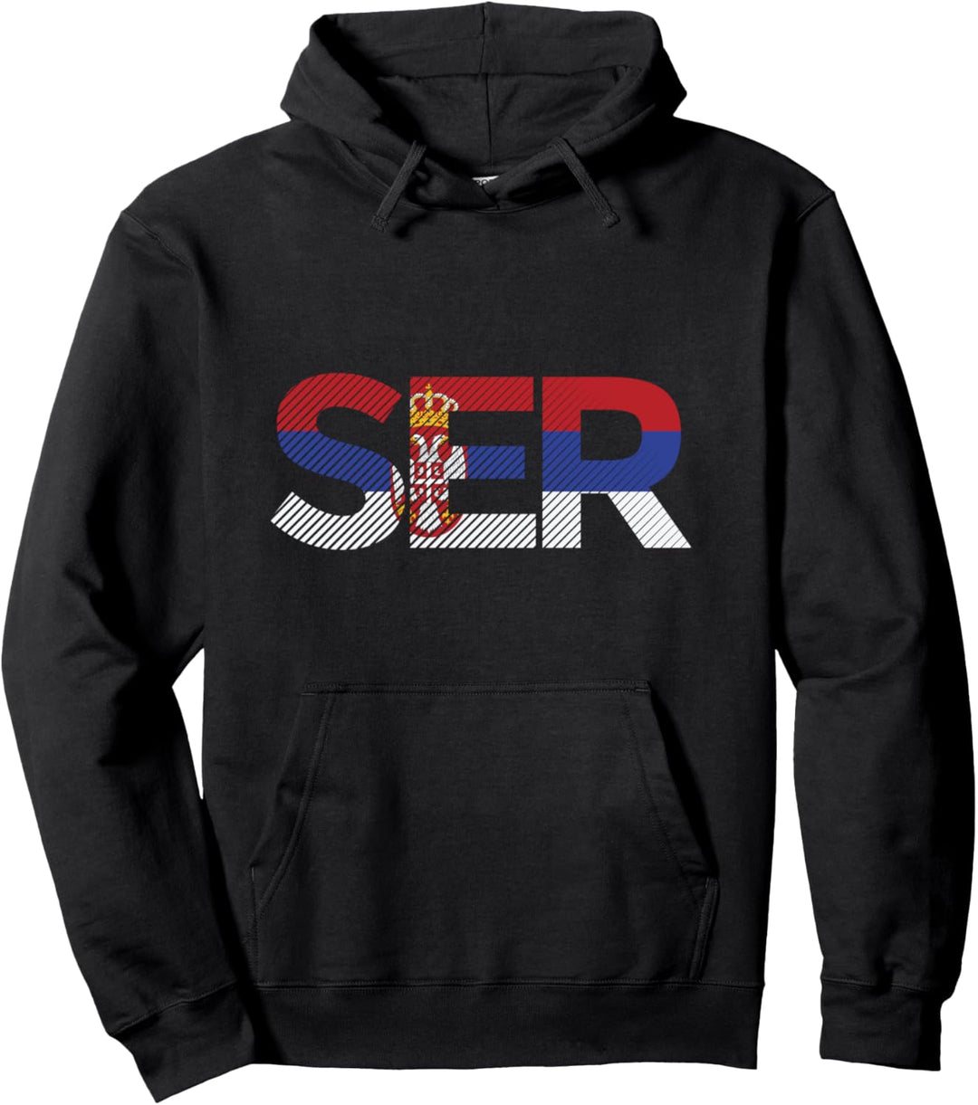 Serbienflagge Serbien Serb Srbija Pullover Hoodie