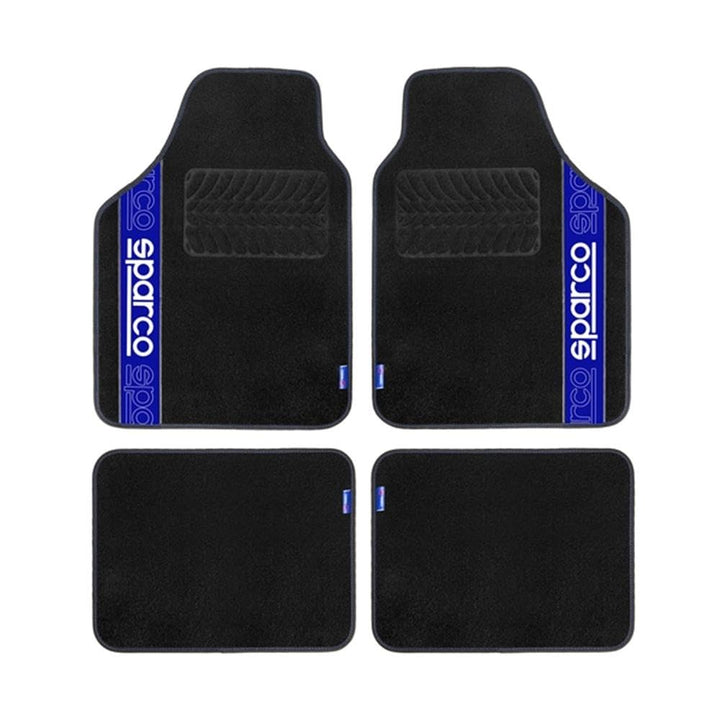 Sparco F510 Schwarz/Blauer Teppich Teppich TEPPICH F510 BLAU, TEPPICH F510 BLAU