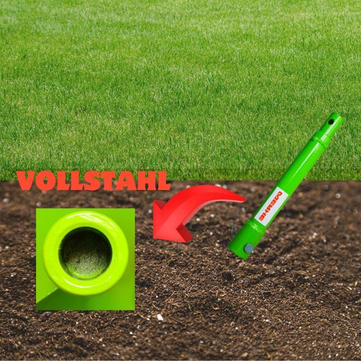 WERHE Profi 200 mm Vollstahl Verlängerung für Erdbohrer extrem robust