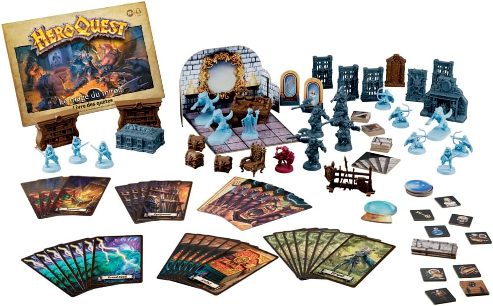 Hasbro Avalon Hill HeroQuest Die Spiegelmagierin Abenteuerpack, Erweiterungsset, HeroQuest Basisspie