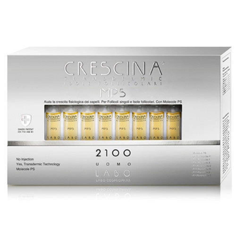 LABO CRESCINA transdermic MPS Inseln FOLLICOLARI ri-crescita 2100 Absturzsicherung Haar Herren 20 Am