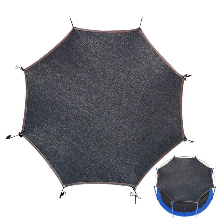 Trampolin Sonnenschutz Abdeckung - Ø 143 243 305 366 427 cm Trampolin Sonnenschutznetz, UV-Resistent