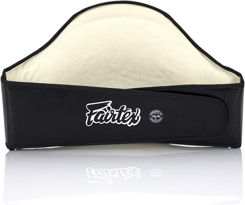 Fairtex Leder Bauchpanzer BPV1 Blau Schwarz, Blau Schwarz