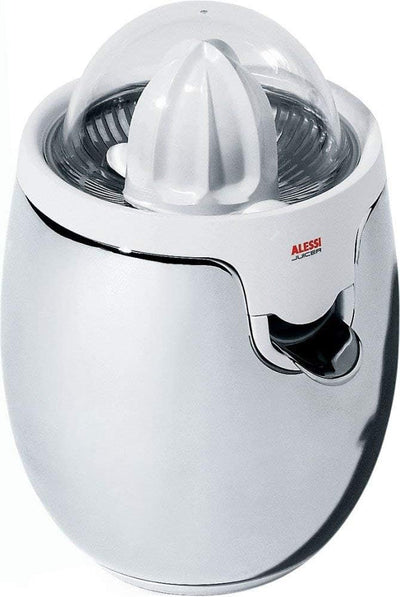 Alessi SG63 W Elektrische Zitronenpresse, Edelstahl, weiss, 1 x 29 x 10 cm, Einheiten, 1.0