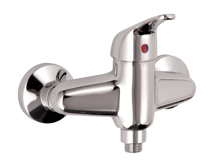 AquaSu Einhandmischer Picco für Brause | Chrom | Wasserhahn | Einhebelmischer, Brause