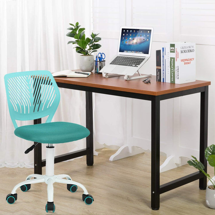 Homy Casa 2er Set Schreibtischstuhl Verstellbarer Drehstuhl Bürostuhl Stoffsitz Ergonomischer Arbeit