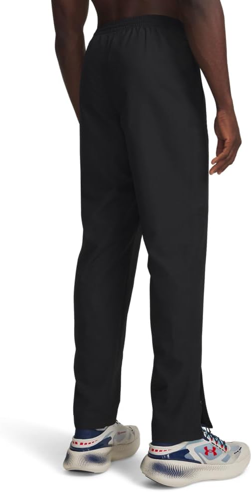 Under Armour Herren Hustle Fleece Hose 4XL Black / Onyx White, 4XL Black / Onyx White