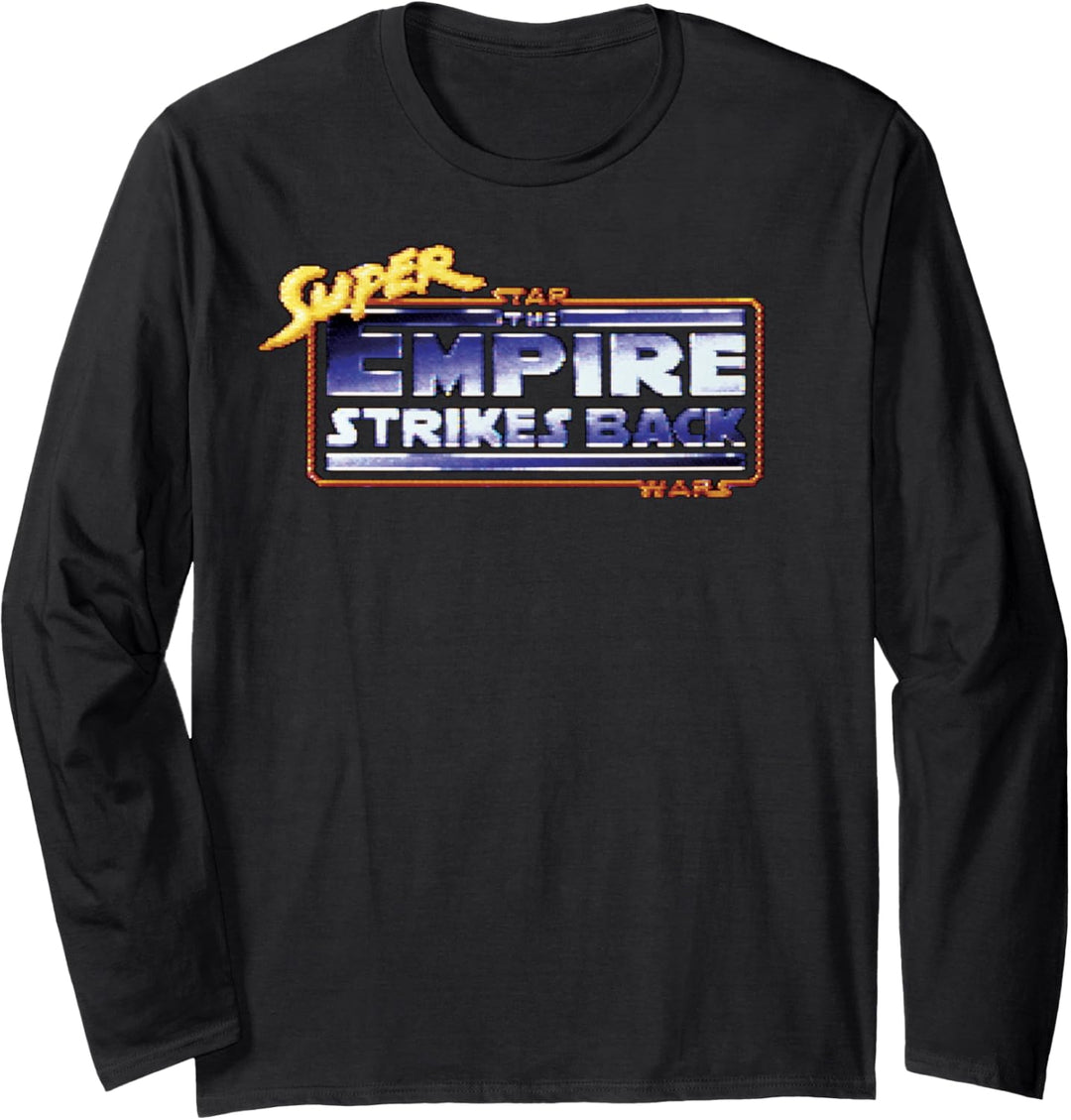 Star Wars Empire Game Logo Langarmshirt