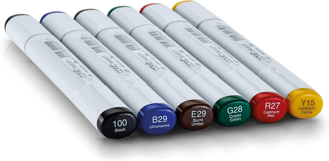 COPIC Satz Sketch Pens Manga 6 Farben Primäre