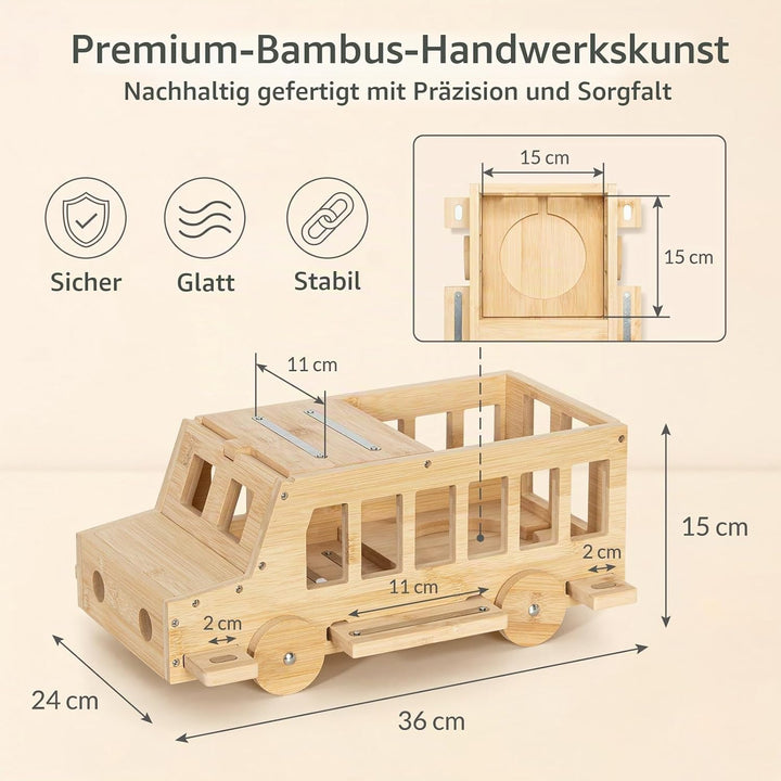 Todeco Tonie-Regal für Toniebox Hörfiguren, Magnetische Aufbewahrung für 20-30 Tonie, Verstärkte Mag