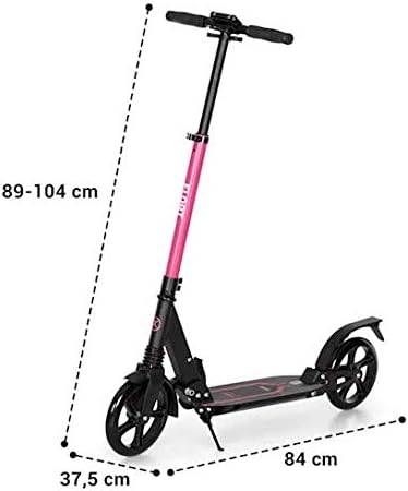 Klarfit Float Kickscooter - Tretroller, Scooter, City-Roller, 200 mm XXL-PU-Räder, ABEC 7 Kugellager