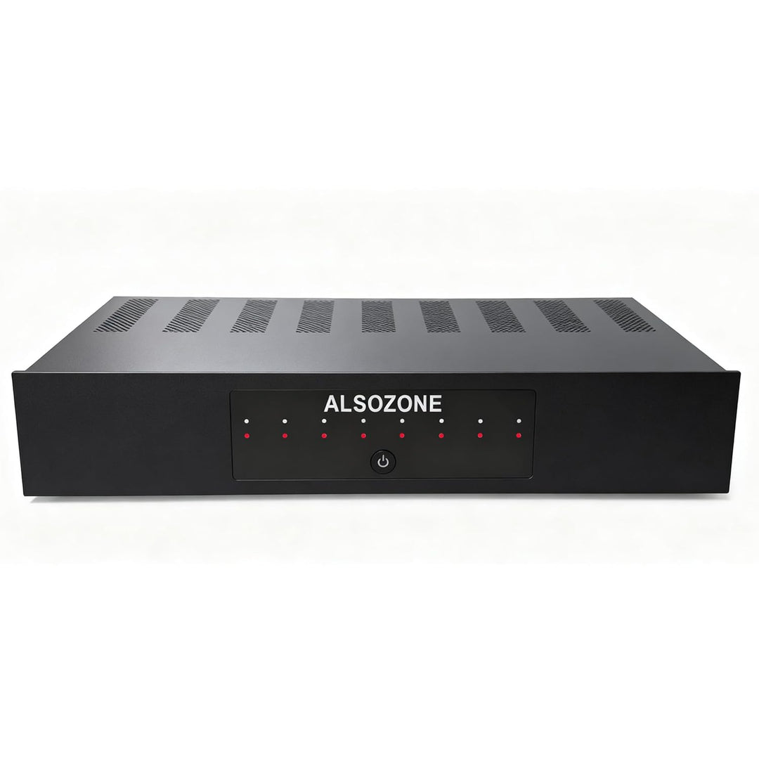 3eAudio PAM158 Multikanal-Endstufe – 8-Kanal Verstärker mit 150W pro Kanal, GaN-Netzteil, PFFB-Techn