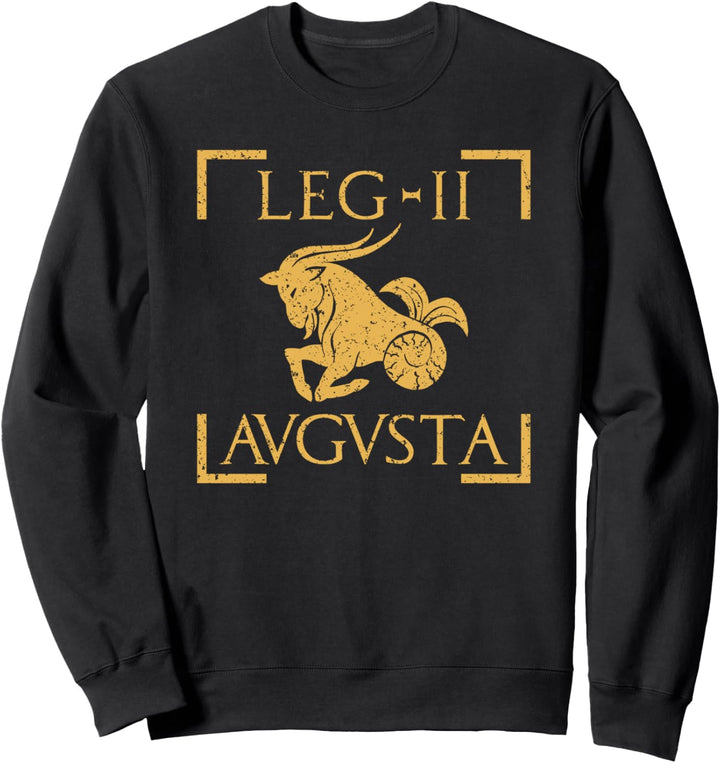 Legio II Augusta Capricornus Emblem Roman Legion Sweatshirt