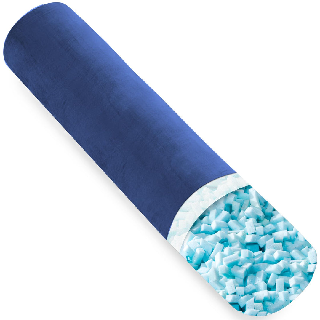 Body Pillow for Adults, Full Body Pilllow for Sleeping, Long Round Cervical Pillow, Bolster Side Sle