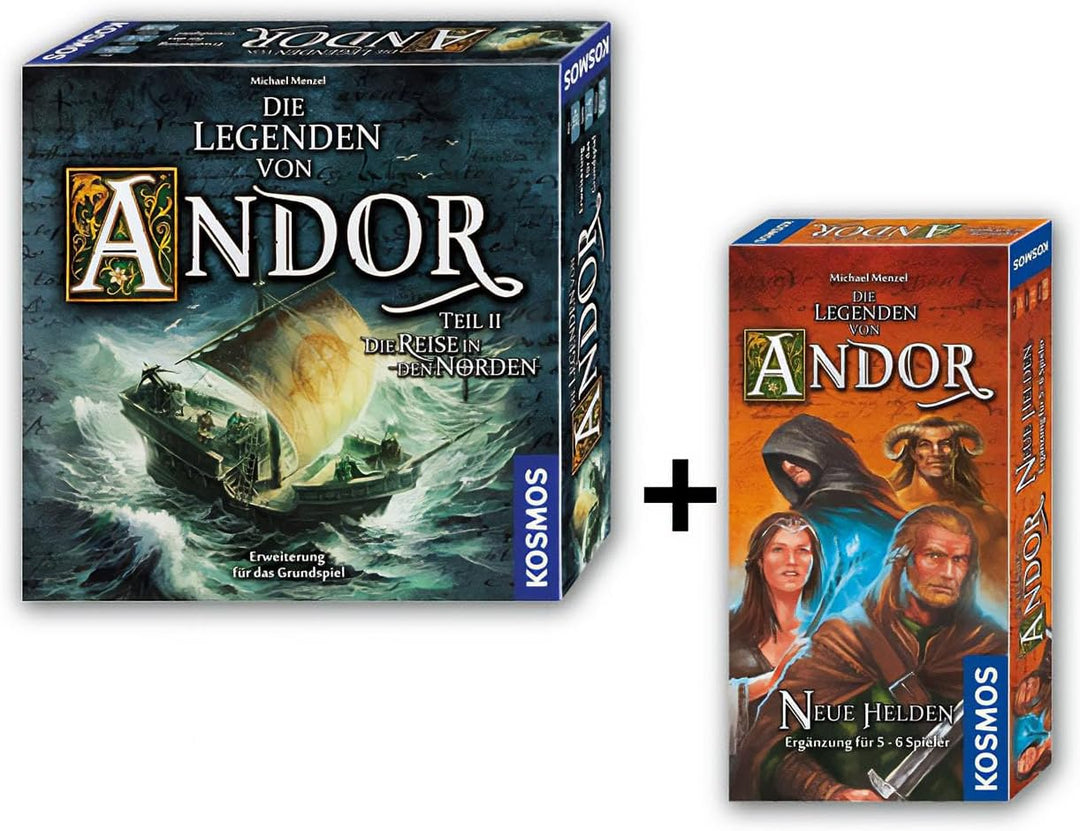 KOSMOS Die Legenden von Andor - Neue Helden, Neue Helden