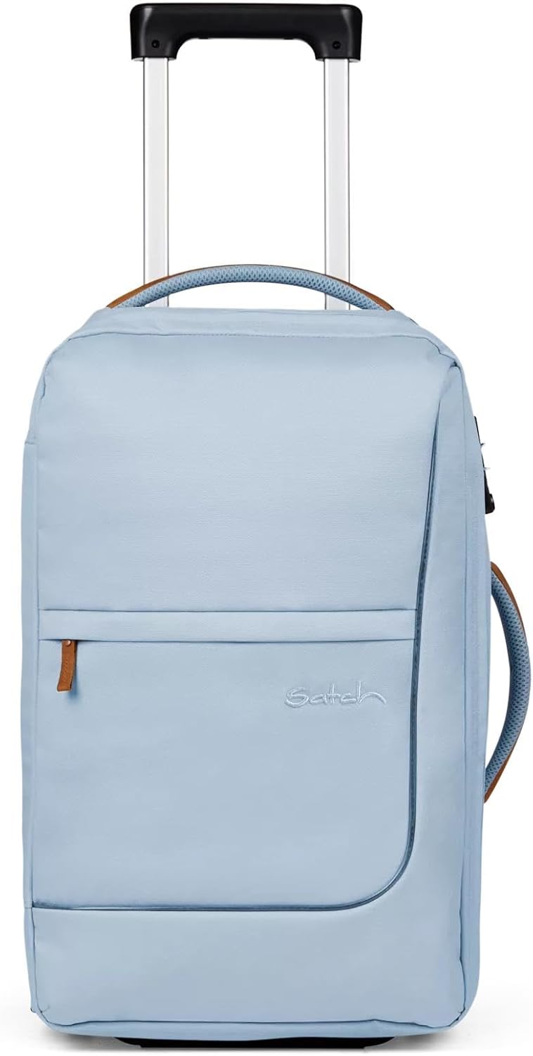 satch Flow S Trolley Koffer Handgepäck 35 l 54x32x23 cm oder Koffer gross 55 l 65x37x29 cm, inkl. Wä