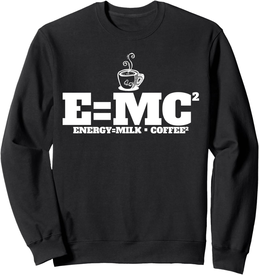 Kaffee Milchkaffee Kaffeetrinker Frühaufsteher Koffein Sweatshirt