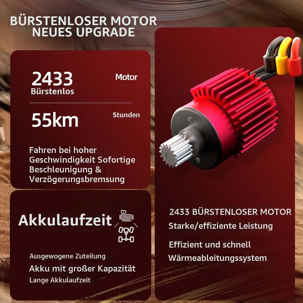 X-Verse SG202MAX Ferngesteuertes Auto, 1:20 55KM/H RC Autos Bürstenlose, 4WD All Terrain Offroad RC