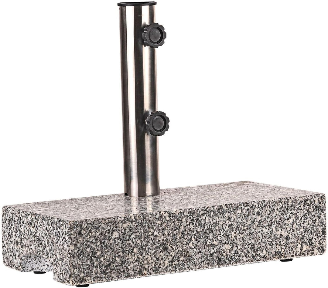 DEMA Sonnenschirmständer halb 25 kg Granit