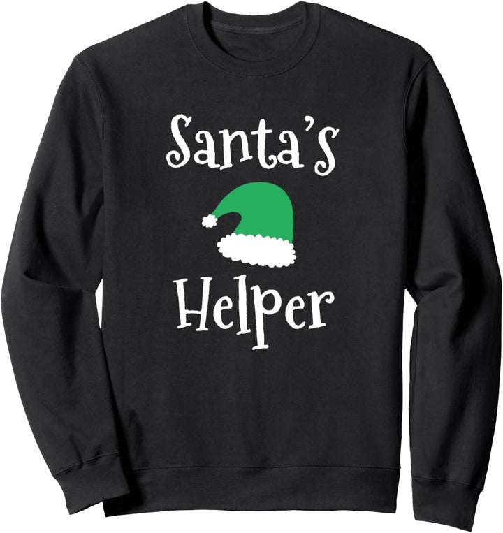 Santa's Helfer, lustiger Weihnachtself, niedlicher Elfenhut Sweatshirt