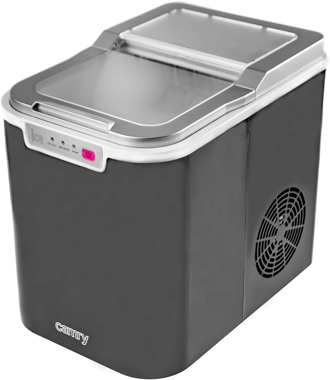 Adler Eiswürfelbereiter CR 8073, Schwarz, Grau