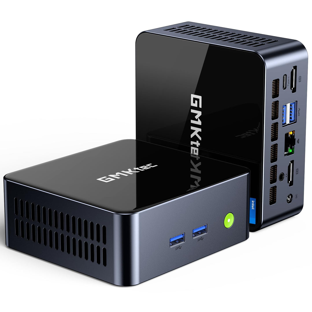 GMKtec M3 Pro Mini-PC mit Intel Core i5-13500H (12C/16T bis zu 4,7 GHz), 16 GB DDR4 RAM + 512 GB NVM