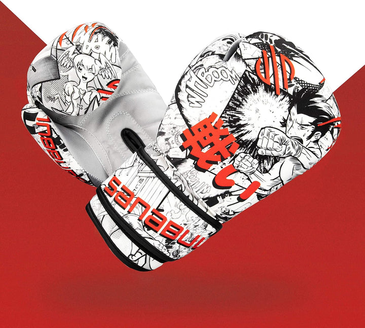 Sanabul Kinder Boxen Kickboxen Trainingshandschuhe Manga-Aktion. 8 oz, Manga-Aktion. 8 oz