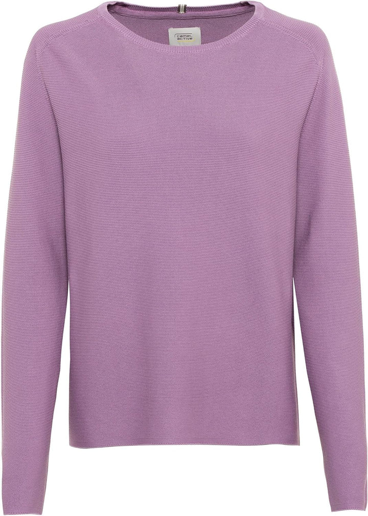 camel active Pullover Damen XS Lila, XS Lila
