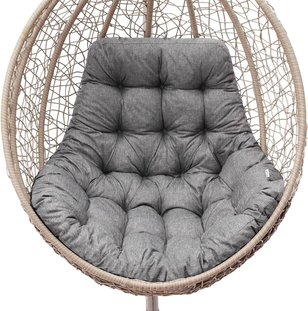 PillowPrim Hängesessel Kissen, Auflage für Polyrattan/Rattan Hängeschaukel, Polster, Hängekorb, Scha