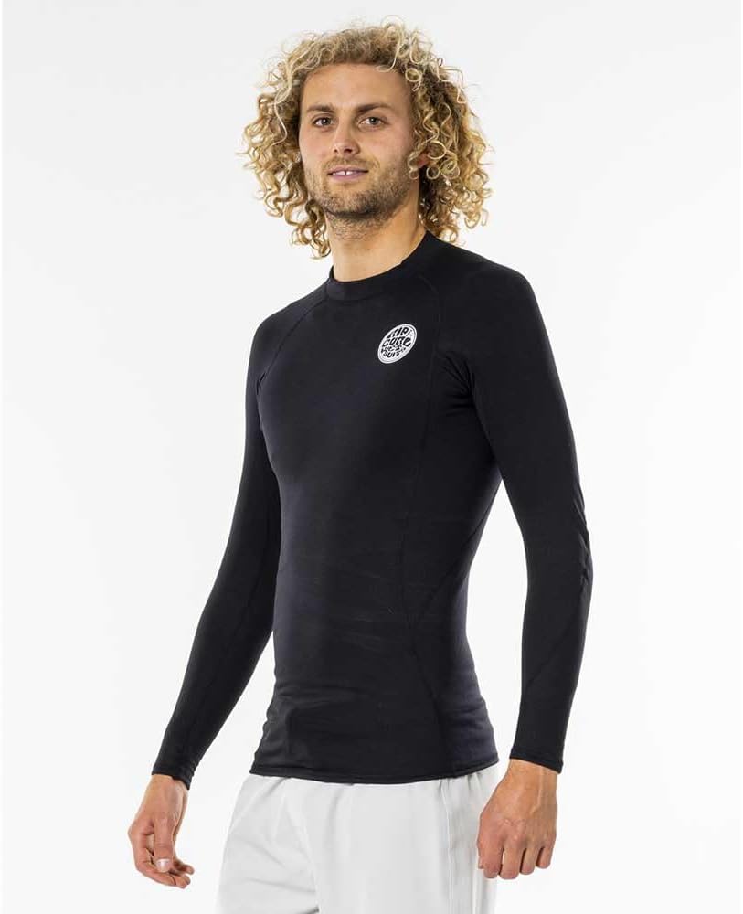 Rip Curl Thermo Long Sleeve Thermal Rash 2023 - Black, M
