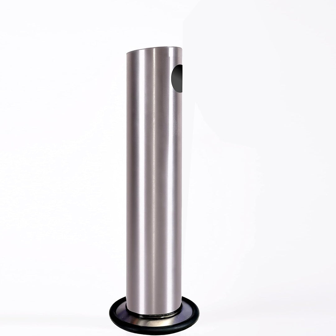 Schanksäule/Zapfsäule aus Edelstahl gebürstet 80mm H 400mm