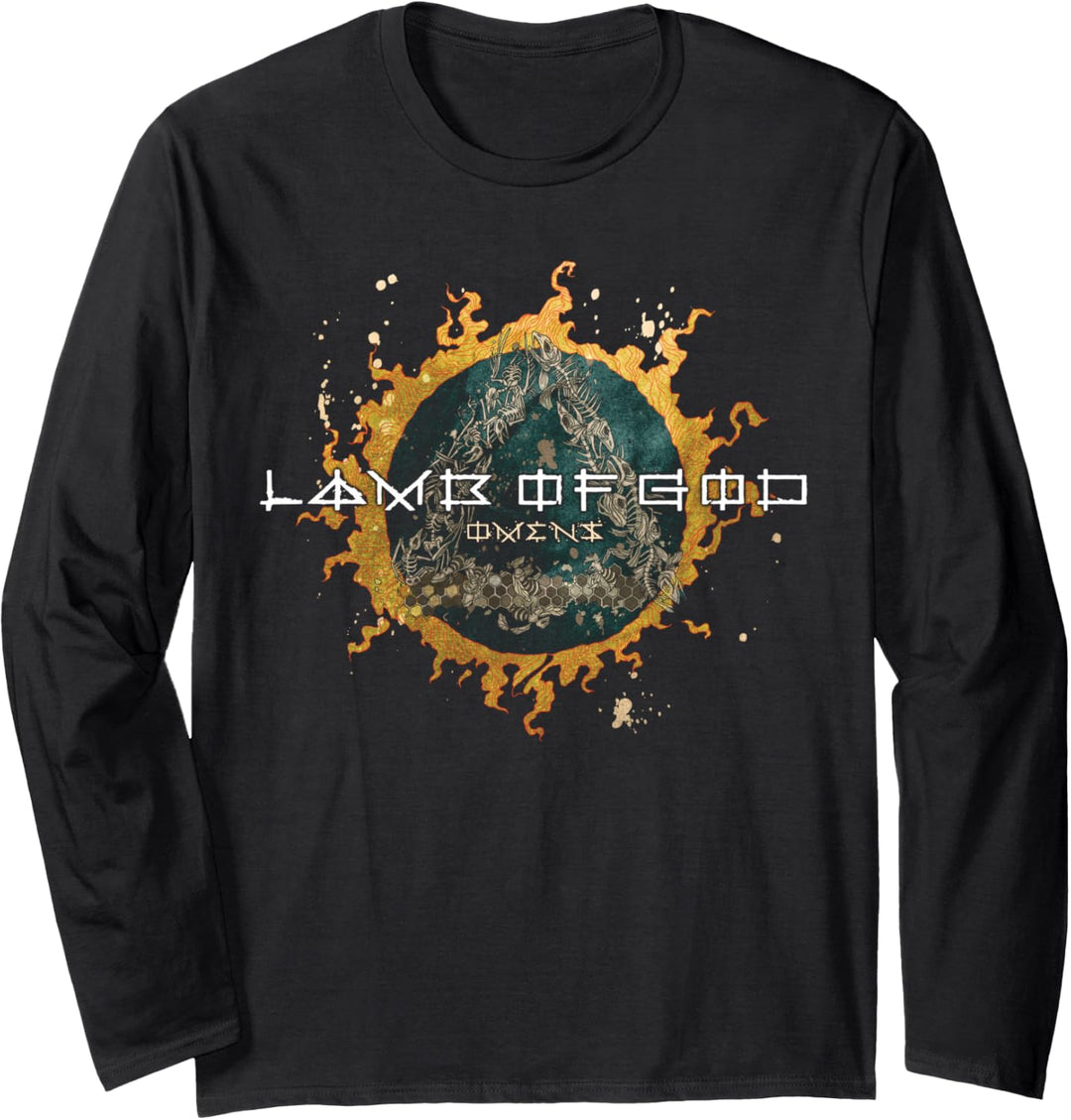 Lamb of God – Omens Back Cover Langarmshirt
