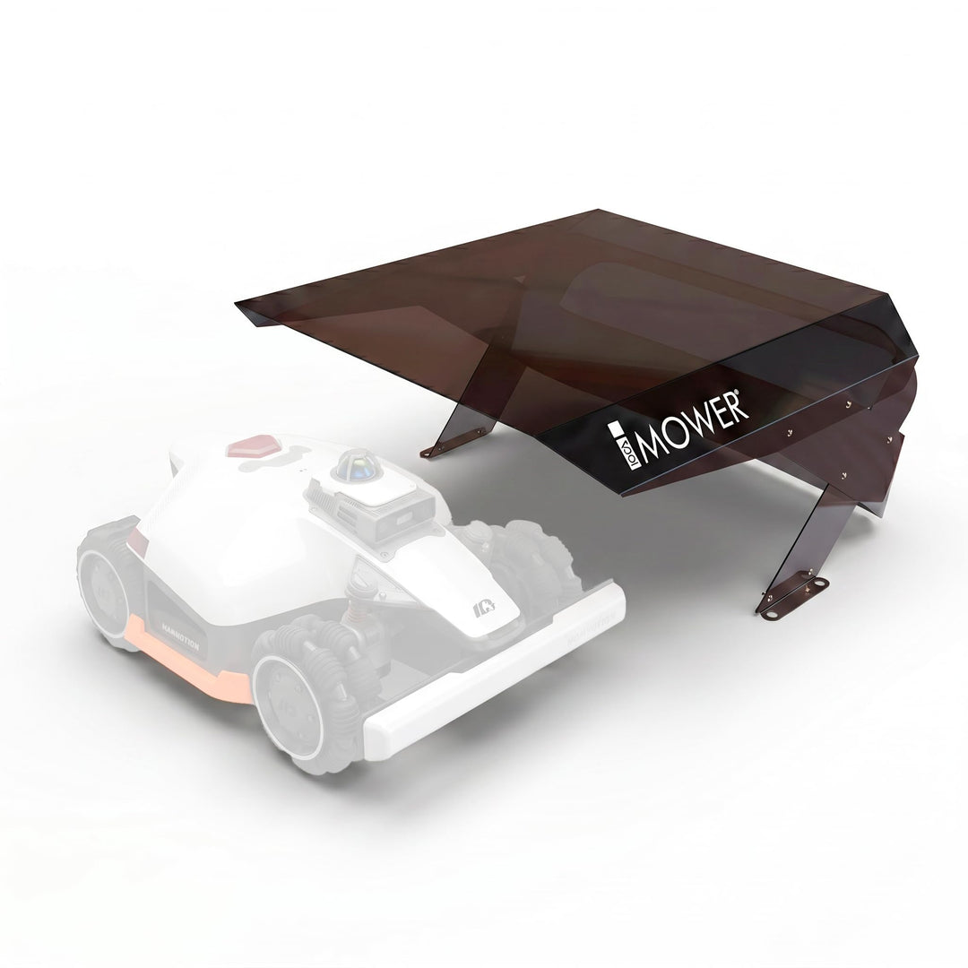 Mähroboter-Garage Mobius kompatibel mit Mammotion Luba 3 AWD 1500 3000 5000 10000, transparente Abde