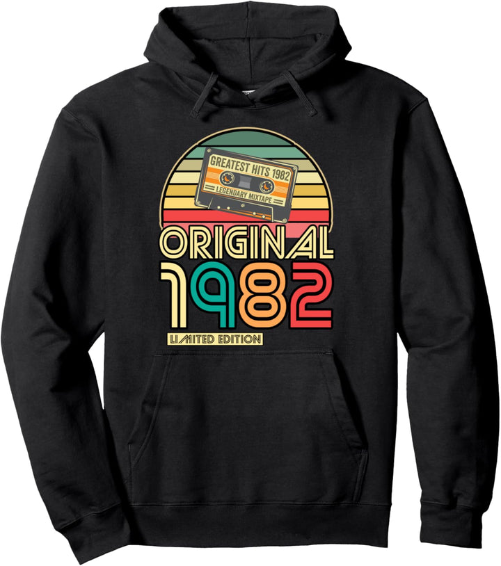 Legendär seit 1982 Geburtstag 1982 Retro Original 1982 Party Pullover Hoodie