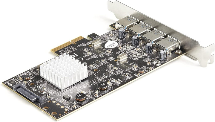 StarTech.com 4-Port USB PCIe Adapter - 10 Gbit/s USB 3.2 Gen 2 Typ-A PCI Express Erweiterungskarte m