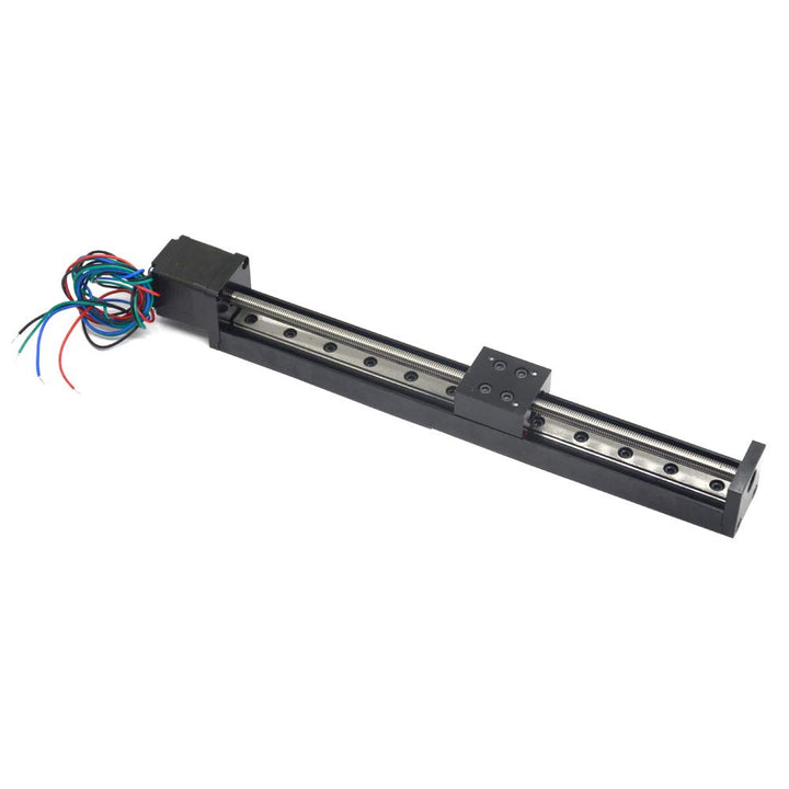 Befenybay 200mm effektive Verfahrlänge Mini Linear Rail Guide Gewindespindel T6x1 mit NEMA11 Schritt