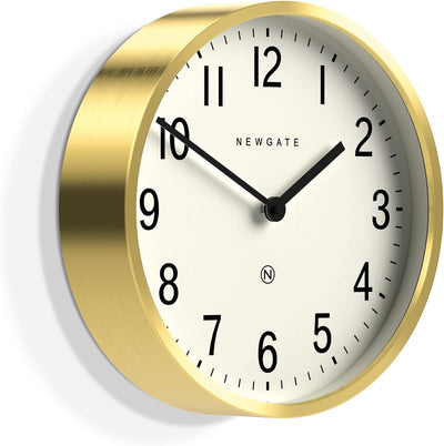 NEWGATE® Master Edwards Wanduhr – Küchenuhr – Wohnzimmeruhr – Bürouhr Uhr – Runduhr – Retro-Uhr – De