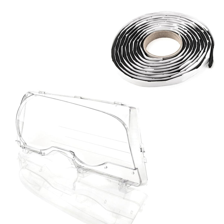 LST Scheinwerferglas Streuscheibe rechts Halogen Xenon kompatibel mit BMW 3er E46 Coupe Cabrio 02/19