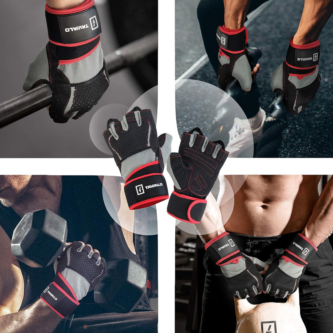 Fitnesshandschuhe, Trainingshandschuhe für Männer, Grössen M (16-19 cm), L (19-22 cm), unterschiedli