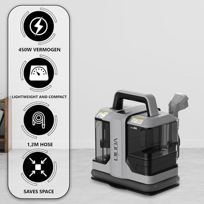 Vonia Fleckenreiniger - Teppichreiniger - Steamcleaner - Sofareiniger - Reinigungsmaschine - Polster
