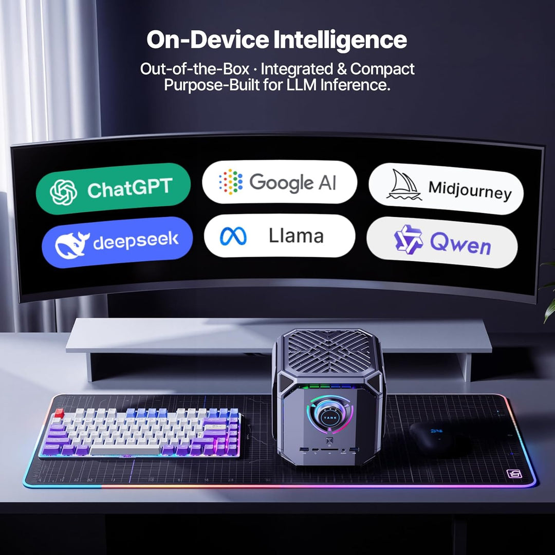 ACEMAGIC M1A Pro AI Mini Workstation, Intel Core i9-13900HK,Intel Arc A770,Mini PC 32 GB DDR5 +1 TB