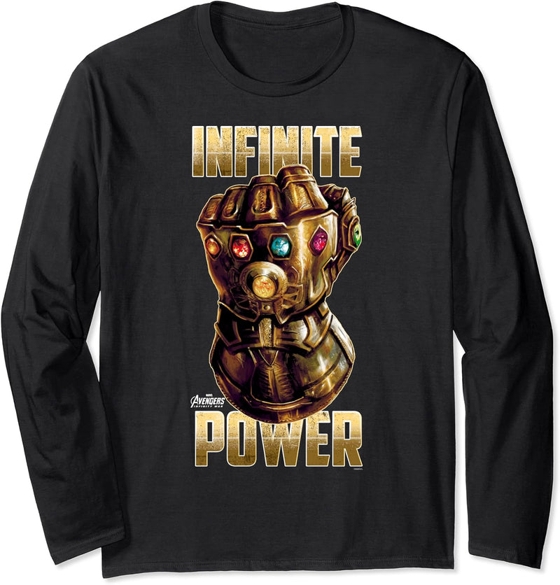 Marvel Avengers: Infinity War Infinite Power Gauntlet Langarmshirt