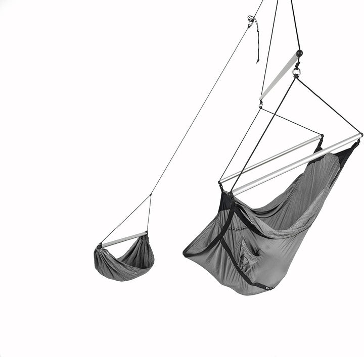 Ticket to the Moon Moonchair Hängesessel für Garten, Haus, Urlaub, Camping, Fallschirmseide, Nylon,