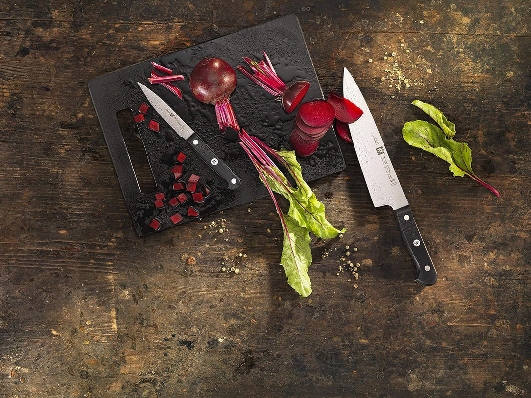 ZWILLING Gourmet Messerset, 3-tlg. 38 x 28 x 28 cm Silber / Schwarz