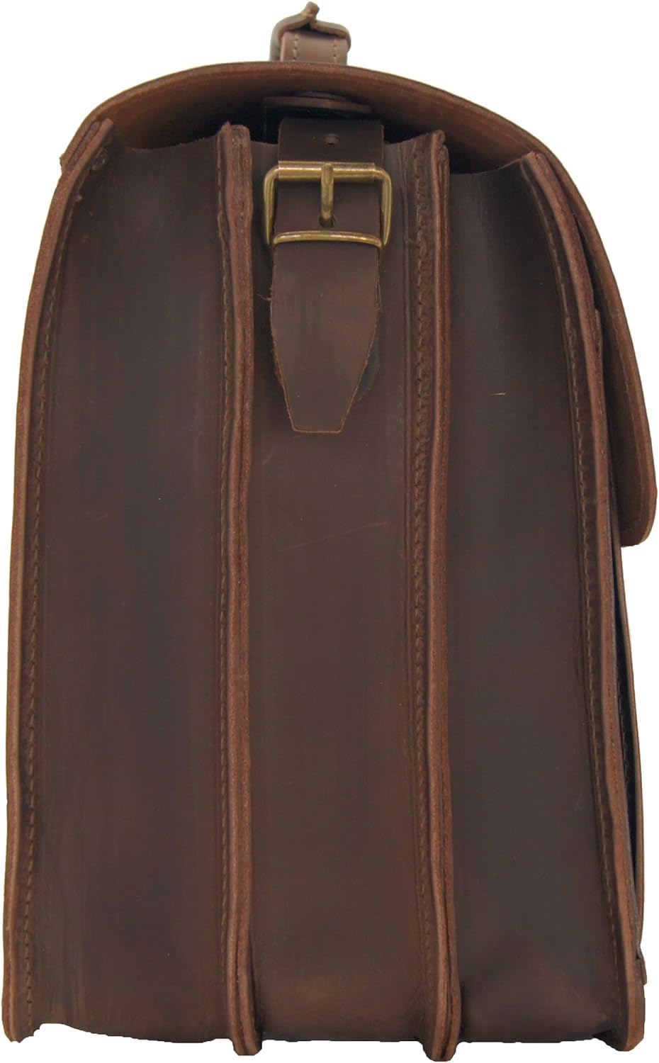 Freiherr von Maltzahn Grosse Aktentasche DA VINCI aus BIO-Leder, Made in Germany, inkl. Lederpflege